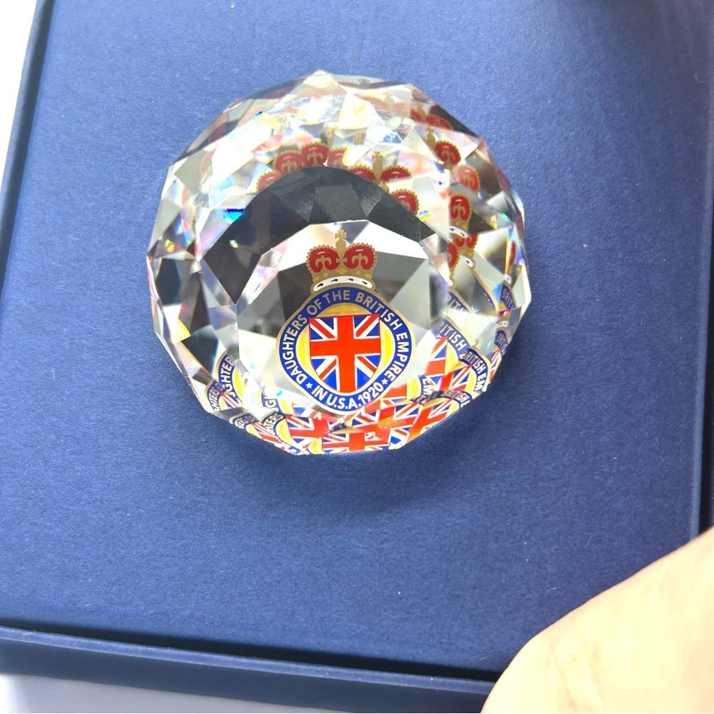 Swarovski Crystal ‘Daughters of the British Empire’ Paperweight in Box